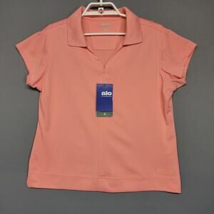 Unifi Polo Shirt Womens XL Repreve Sorbtek Performance Golf AIO Moisture Wicking